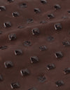 Roxanne Leather Clutch in Brown
