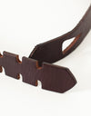 Buckle-less Belt in Brown