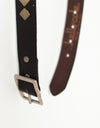 Harlequin Belt in Brown