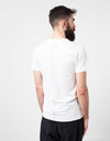 Comfort Tee in White Wool Blend