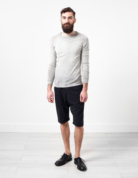 Mottled Cashmere Crewneck