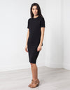 Ribbed Short Sleeve Knit