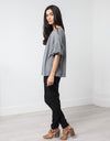 Cashmere Puff Sleeve Knit