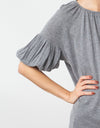 Cashmere Puff Sleeve Knit