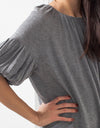 Cashmere Puff Sleeve Knit