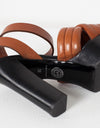 Farlill Heel in Brown