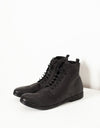 Combat Ankle Boot in Black