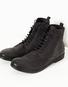 Combat Ankle Boot in Black