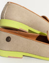 Wingtip Loafer in Lime