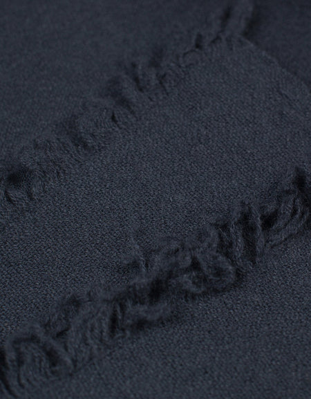 Giant Throw Scarf in Slate
