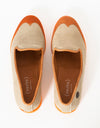 Wingtip Loafer in Orange