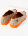 Wingtip Loafer in Orange