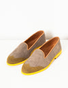 Wingtip Loafer in Yellow