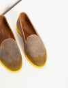 Wingtip Loafer in Yellow