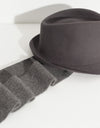Kate Hat in Steel Grey