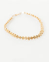Lane Bead Bracelet in Gold Brass