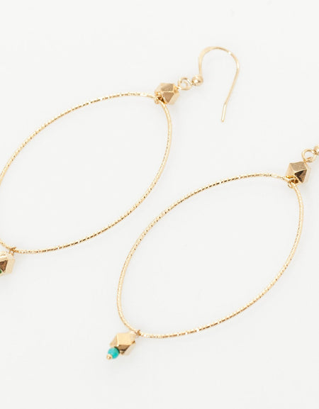 Roxanne Hoop Earrings
