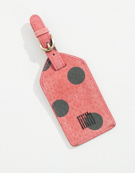 Oscar Luggage Tag in Rose